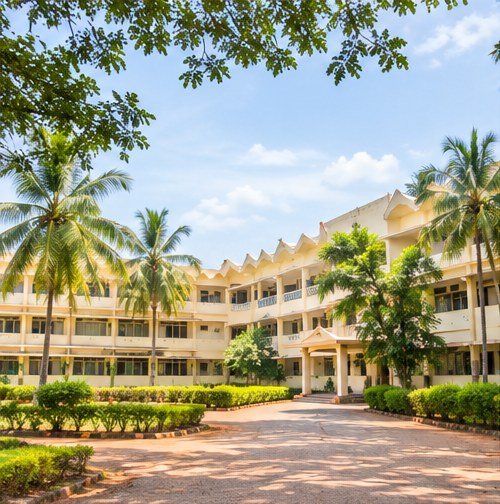 School campus building